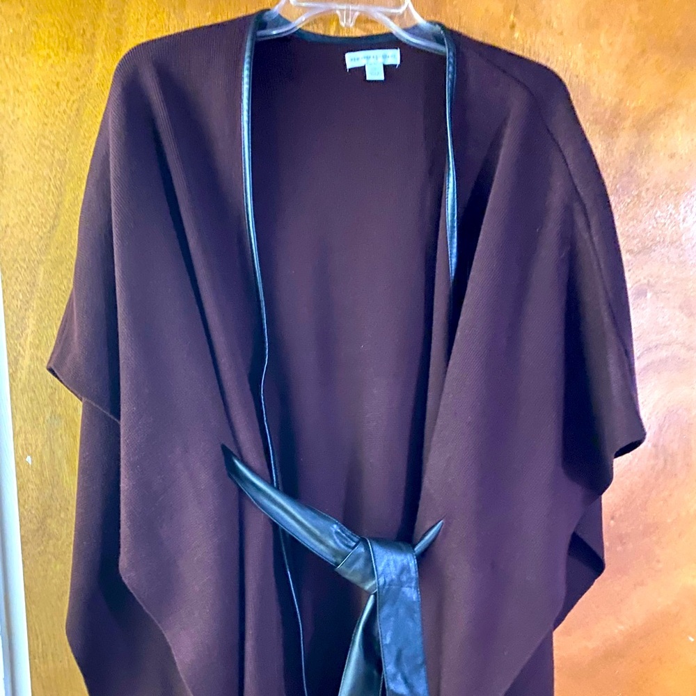 New York & Co Sweater L/XL belted waist